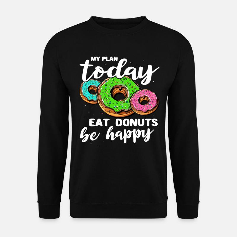 Doughnut Love Donuts - Unisex Sweatshirt - black