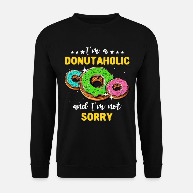 Doughnut Love Donuts - Unisex Sweatshirt - black