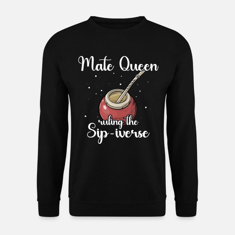 Yerba mate tea drinker - Unisex Sweatshirt - black