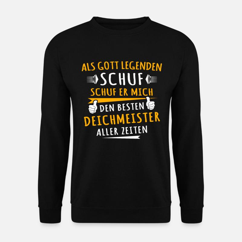 Deichmeister - Unisex Pullover - Schwarz