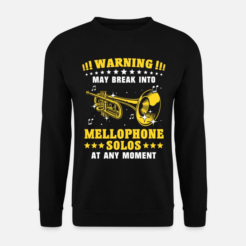 Mellophon - Unisex Pullover - Schwarz