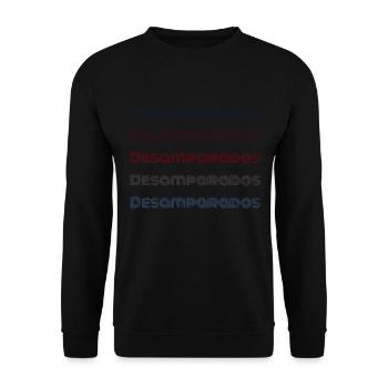 Vintage Costa Rica City - Retro Desamparados - Unisex Sweatshirt - black - Front - Alina (178cm) & Michal (187cm)
