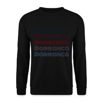 Vintage Costa Rica City - Retro Barranca - Unisex Sweatshirt - black - Front - Alina (178cm) & Michal (187cm)