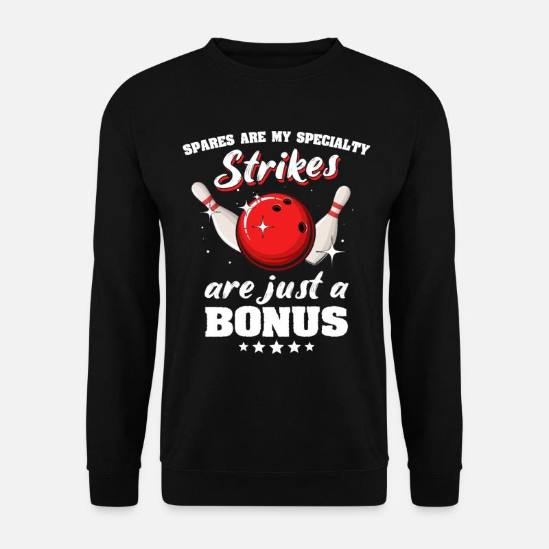 Bowling - Unisex Pullover - Schwarz
