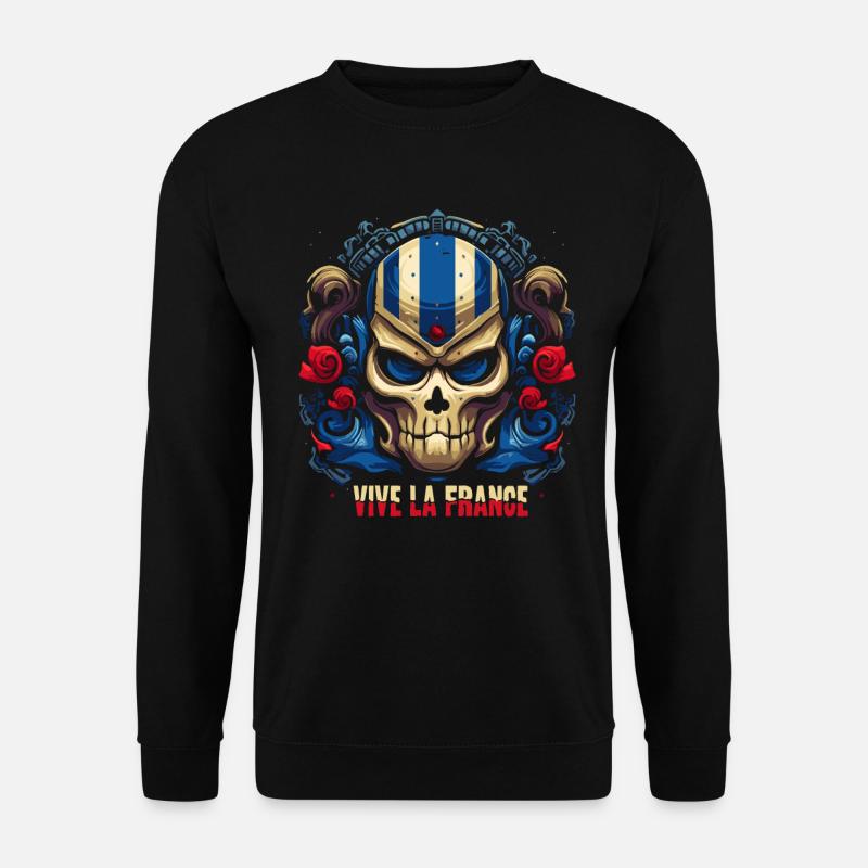Vive la France - Unisex Pullover - Schwarz