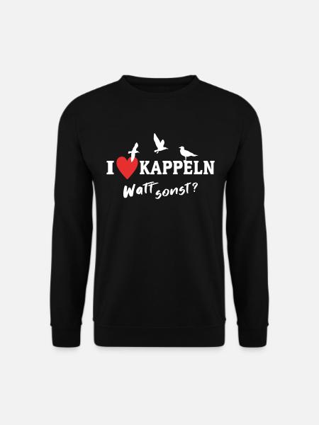 Kappeln Liebe Kappelner - Unisex Pullover - Schwarz