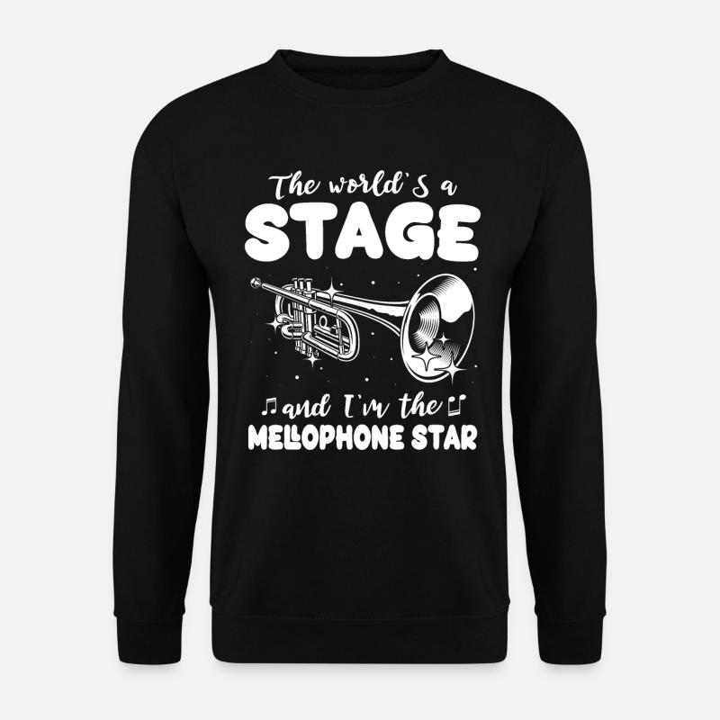 Mellophonist - Unisex Pullover - Schwarz