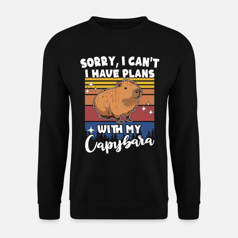 Capybara - Unisex Sweatshirt - black