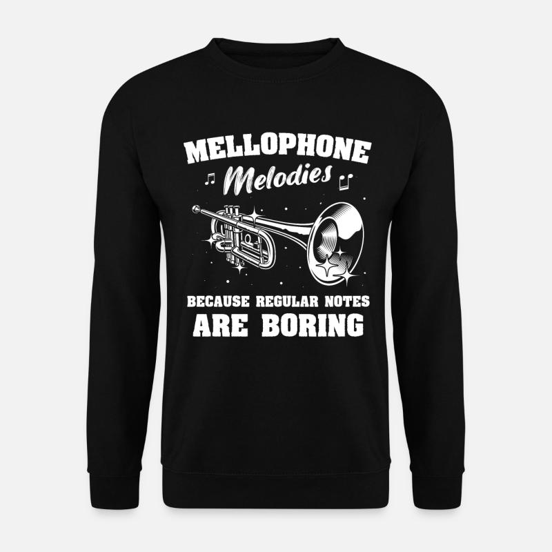 Mellophon - Unisex Pullover - Schwarz