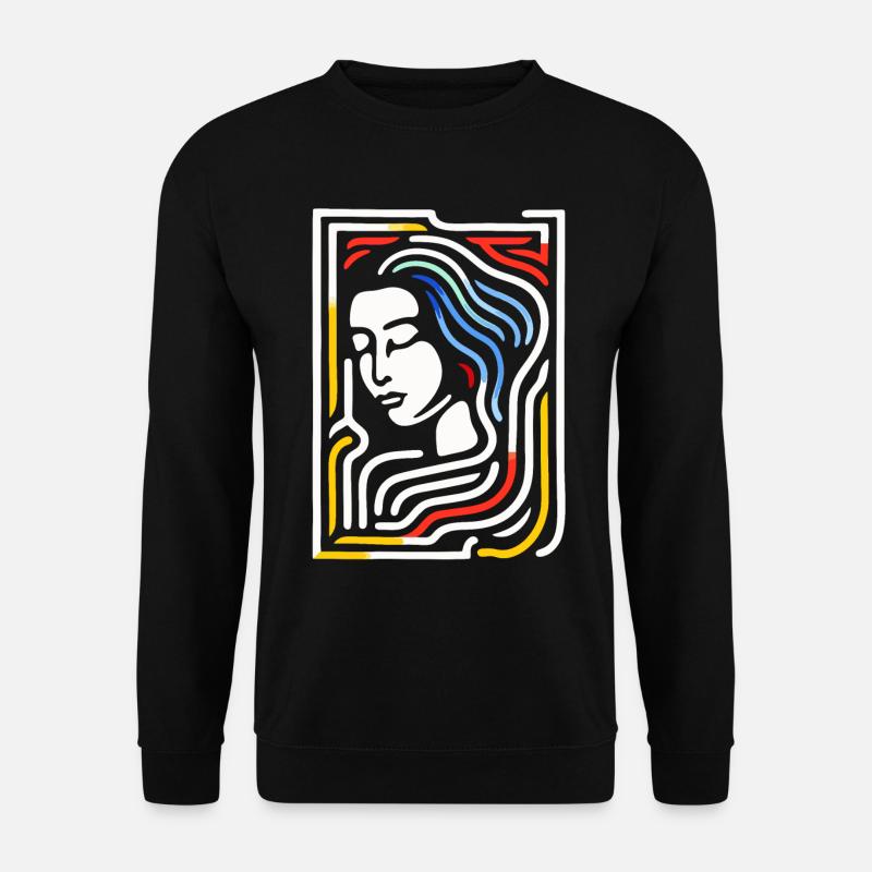 Das wunderschöne Labyrinth - Unisex Pullover - Schwarz