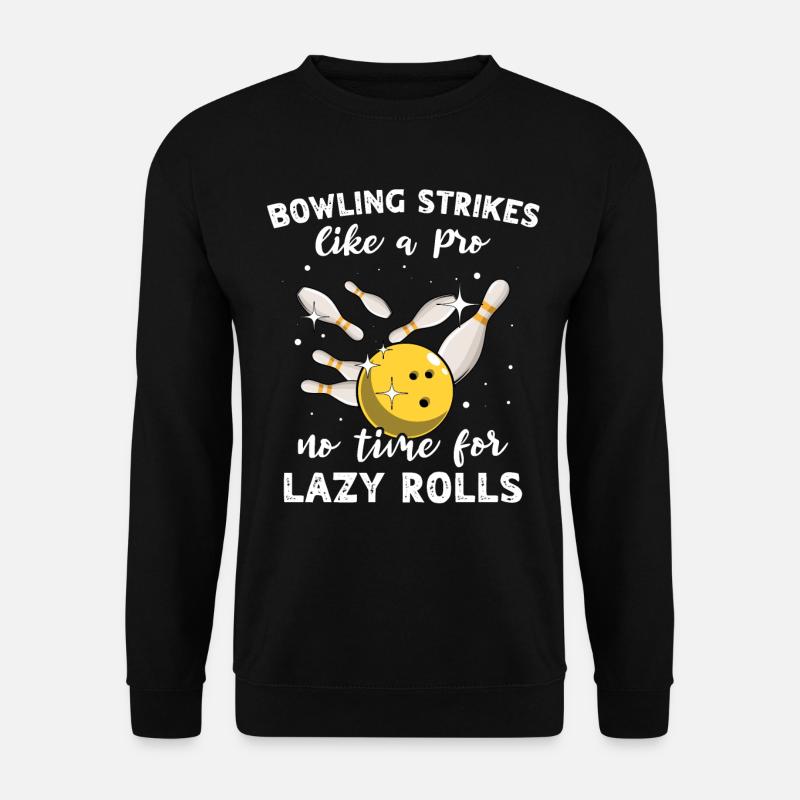 Slow Bowling Strikes - Unisex Pullover - Schwarz