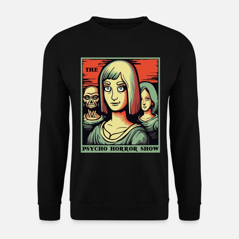 Die Psycho-Horror-Show - Unisex Pullover - Schwarz