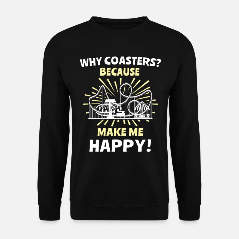 Roller coaster - Unisex Sweatshirt - black