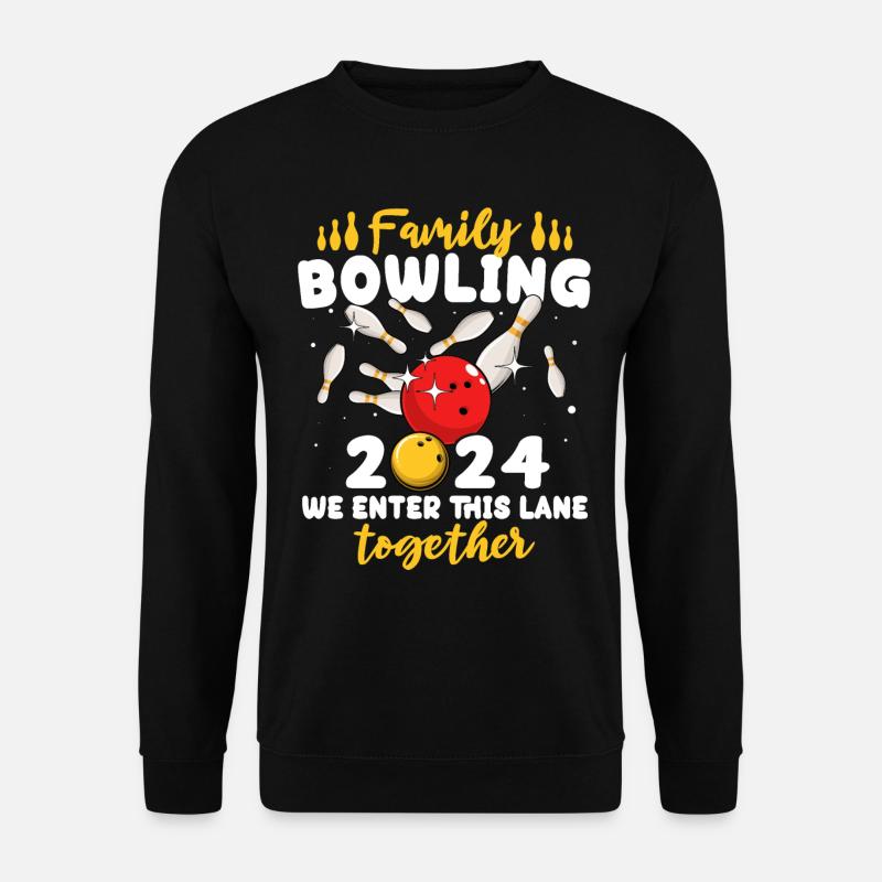 Bowling 2024 - Unisex Pullover - Schwarz