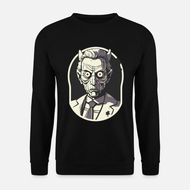 Der Direktor der Albträume - Unisex Pullover - Schwarz