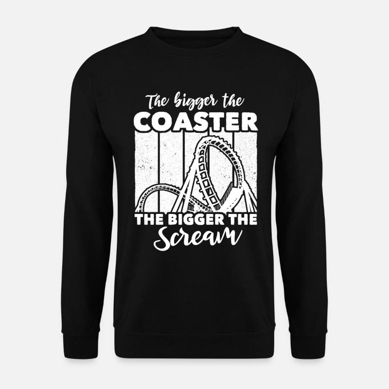 Roller Coaster - Unisex Pullover - Schwarz