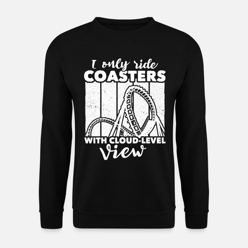 Roller Coaster - Unisex Pullover - Schwarz