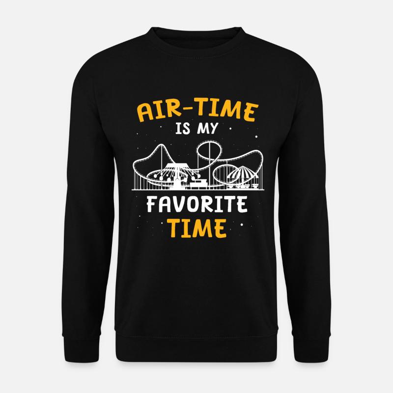 Achterbahn Roller Coaster - Unisex Sweatshirt - black