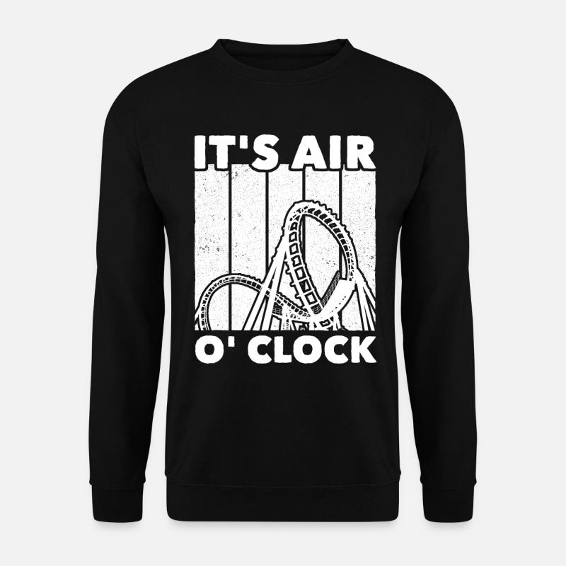 Achterbahn Roller Coaster - Unisex Pullover - Schwarz