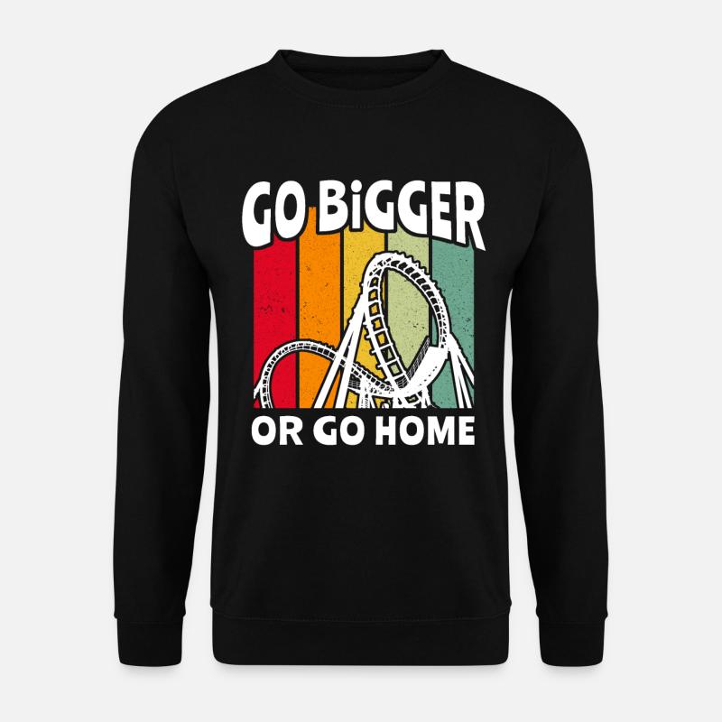 Roller Coaster Roller Coaster Riders - Sweat-shirt Unisexe - noir