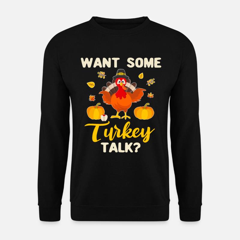 Truthahn Turkey - Unisex Pullover - Schwarz