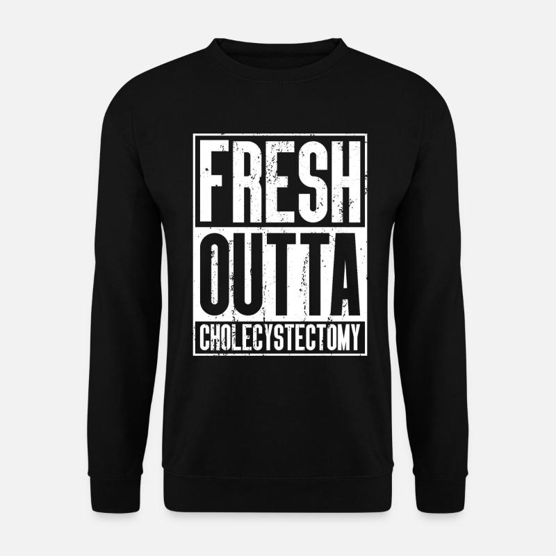 Fresh Outta Surgery - Cholecystectomy - Unisex Sweatshirt - black