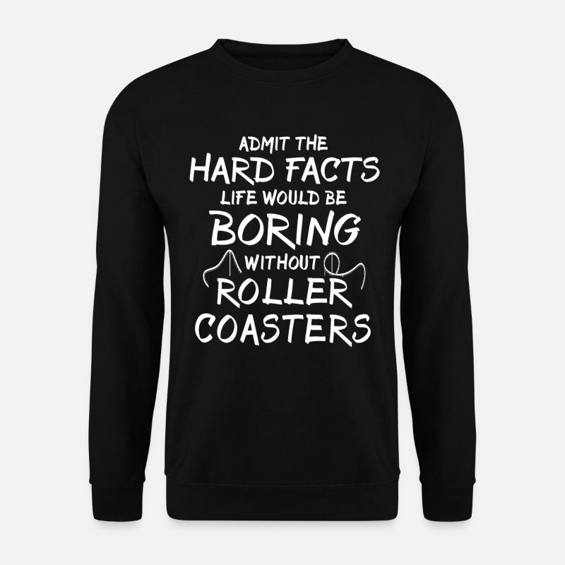 Roller Coaster - Unisex Pullover - Schwarz