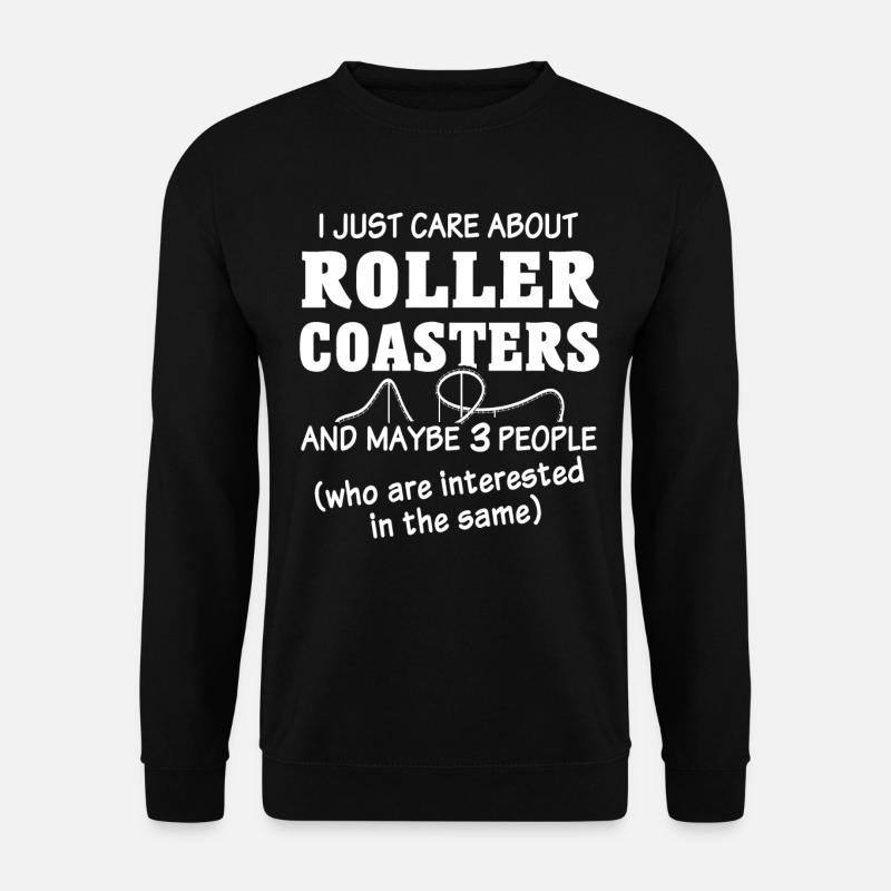 Roller Coaster - Unisex Pullover - Schwarz