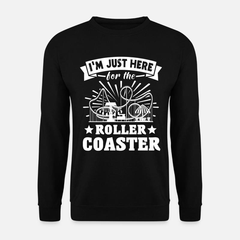 Roller Coaster - Unisex Pullover - Schwarz