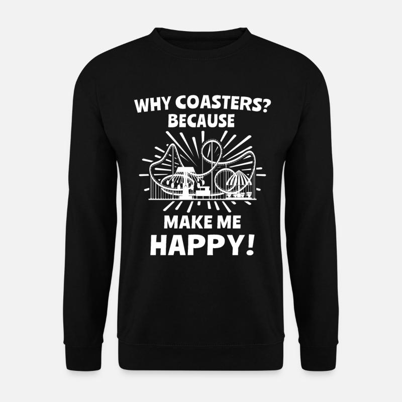 Roller coaster - Unisex Sweatshirt - black