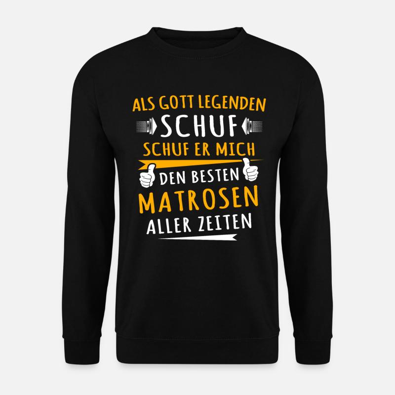 Matrose - Unisex Pullover - Schwarz