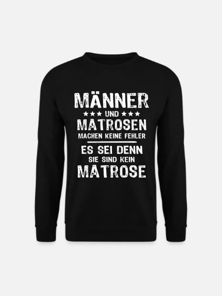 Matrose - Unisex Pullover - Schwarz