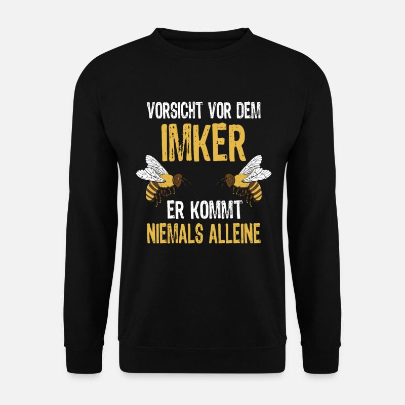 Imker Bienen Imkerei - Unisex Pullover - Schwarz