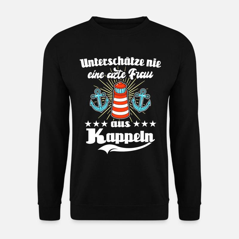 Kappeln Frau Kappelnerin - Unisex Pullover - Schwarz