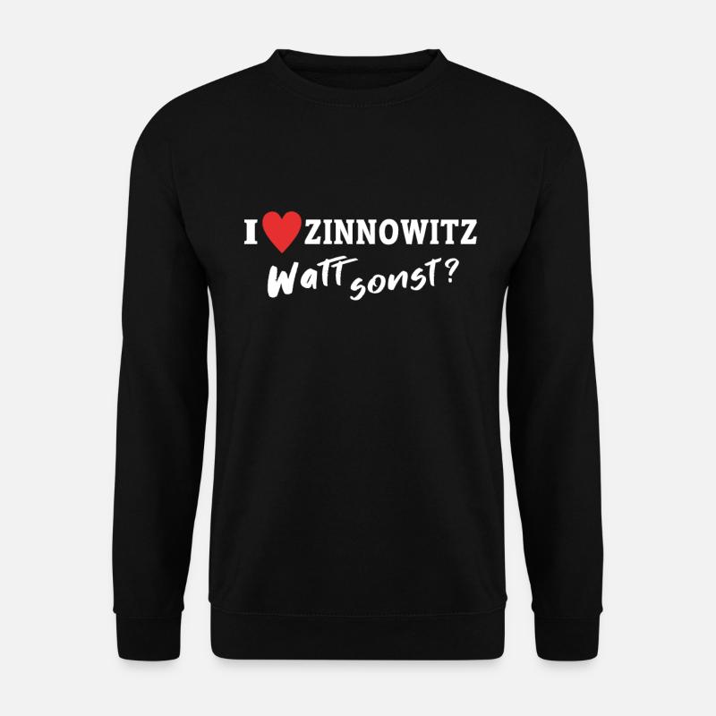 Ich Liebe Zinnowitz - Unisex Pullover - Schwarz