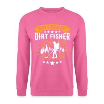 Dirt Fishing - Unisex Sweatshirt - pink - Front