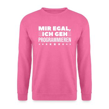 Webentwickler Programmierer Backend-Entwickler - Unisex Pullover - Pink - Vorne