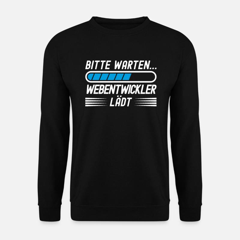 Webentwickler Programmierer UI/UX-Designer - Unisex Pullover - Schwarz