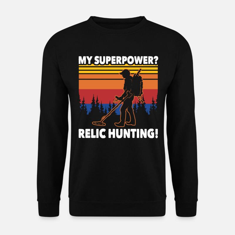 Reliktesucher Sondelgänger - Unisex Pullover - Schwarz