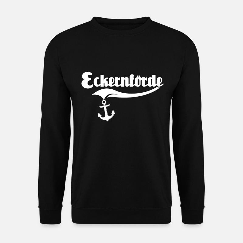Eckernförde Sprüche - Unisex Pullover - Schwarz