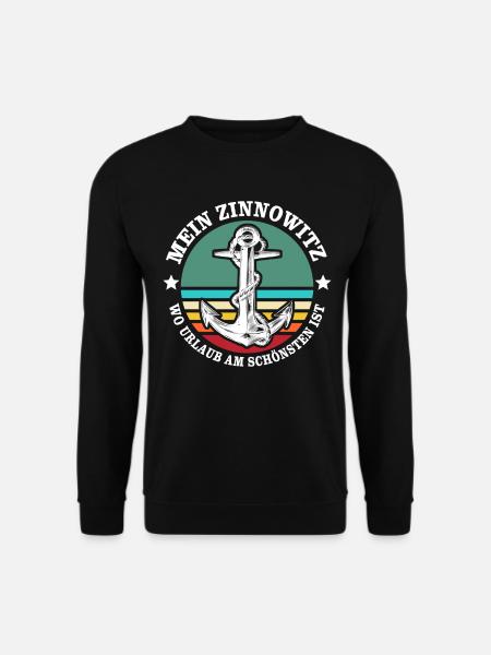 Zinnowitz Urlaub - Unisex Pullover - Schwarz