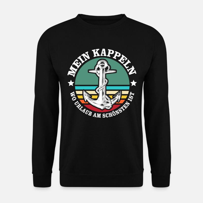 Kappeln Urlaub - Unisex Pullover - Schwarz