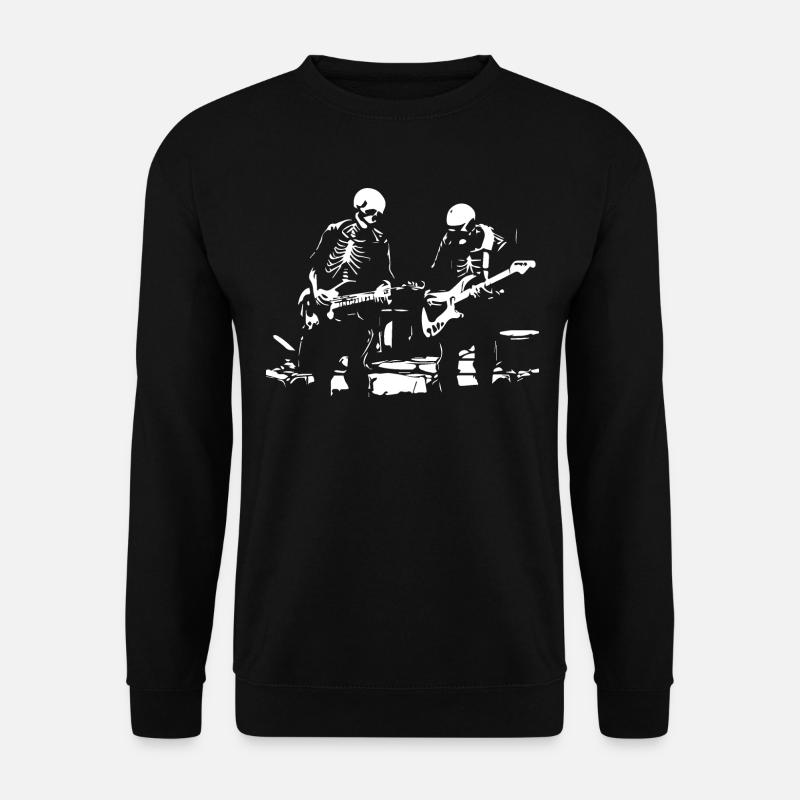 Skeletons Rock - Unisex Sweatshirt - black