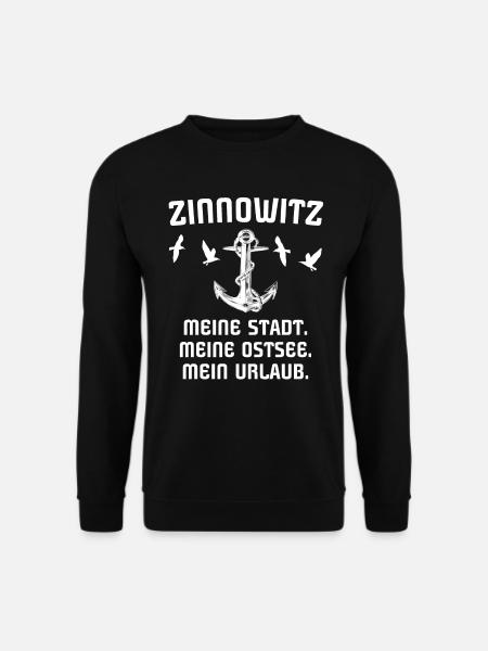 Zinnowitz - Unisex Pullover - Schwarz