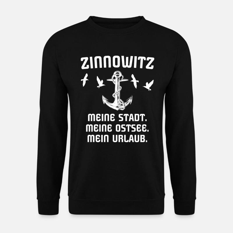 Zinnowitz - Unisex Pullover - Schwarz