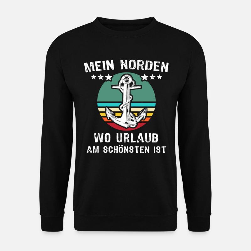Lustige Norden Sprüche - Unisex Pullover - Schwarz