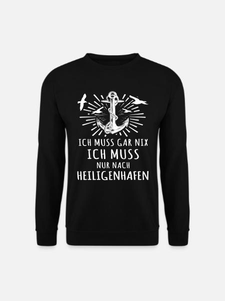 Heiligenhafen - Unisex Pullover - Schwarz