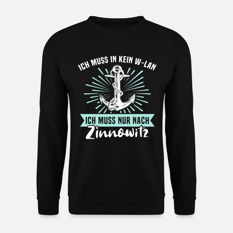 Zinnowitz Zinnowitzer - Unisex Pullover - Schwarz