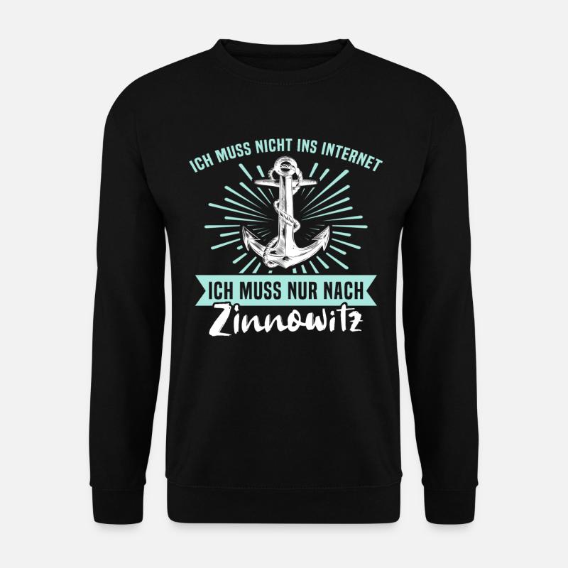 Zinnowitz Zinnowitzer - Unisex Pullover - Schwarz