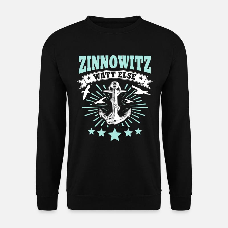 Zinnowitz Zinnowitzer - Unisex Pullover - Schwarz